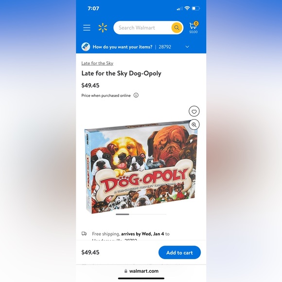 Board Game Dog-Opoly Monopoly - Picture 7 of 13